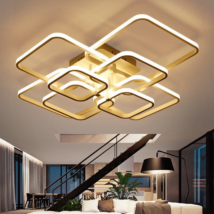 Sfeerco® Quadra – LED Plafondlamp Modern Woonkamer