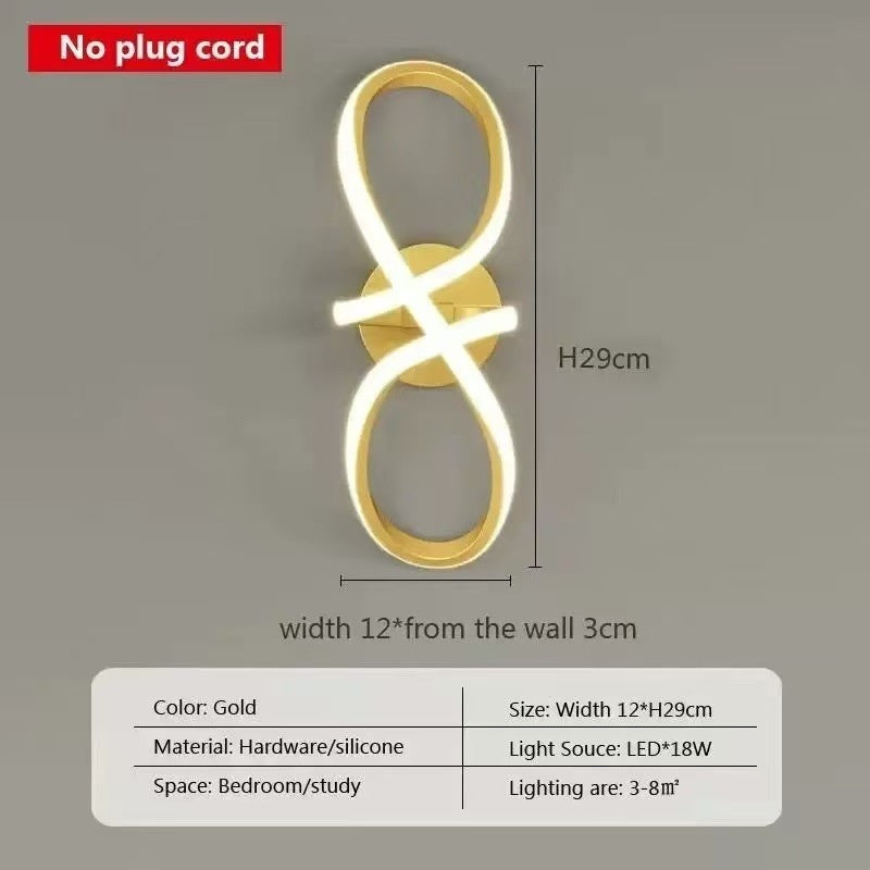 Sfeerco® Nora – Moderne Nordic Wandlamp