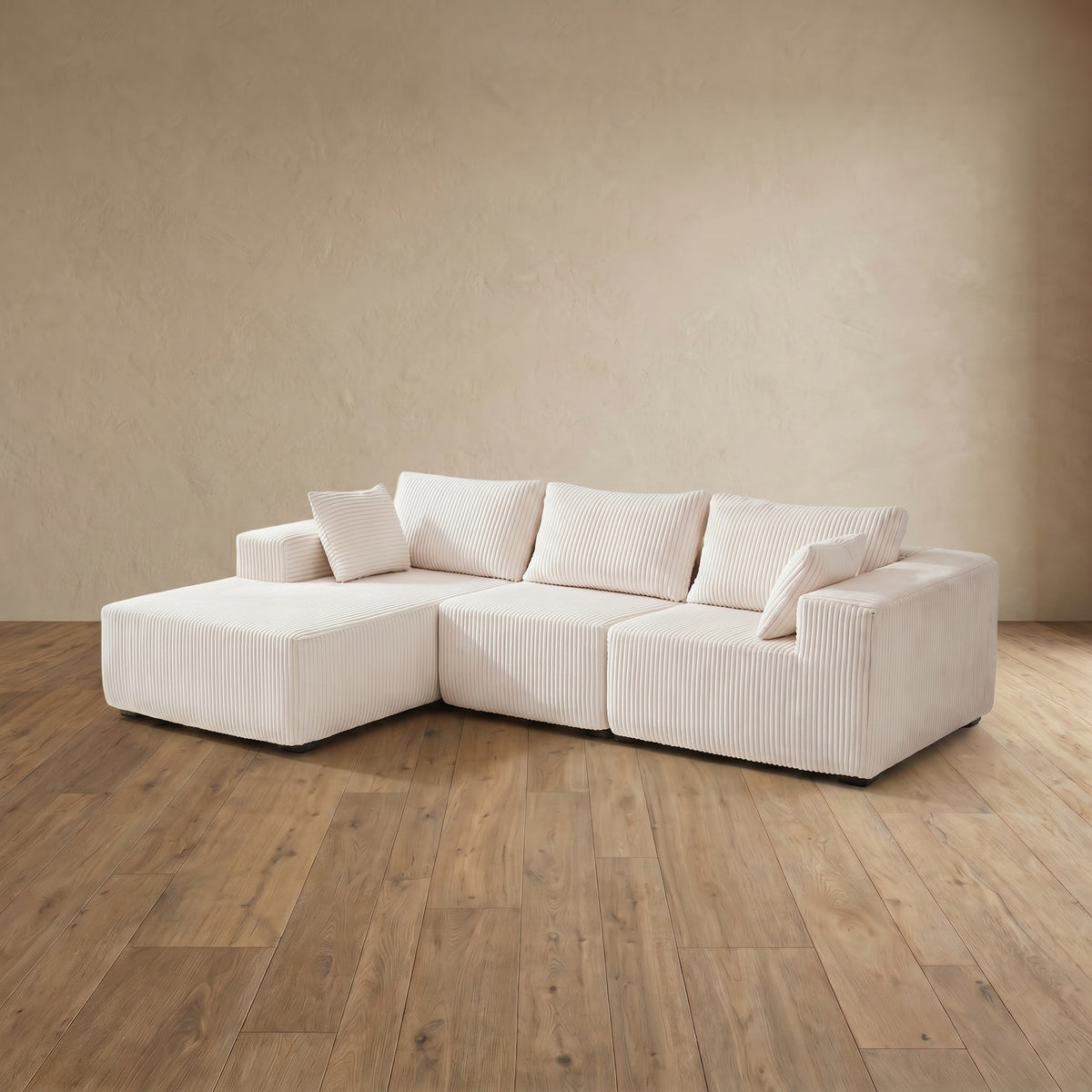 Sfeerco L-Shaped Sectional Sofa with Chaise Lounge Modular – Loft
