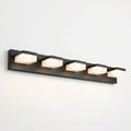 Sfeerco Modern LED Vanity Light Bar 5-Light Matte Black Over Mirror Bathroom Fixture – Luxe