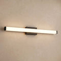 Sfeerco Modern LED Vanity Light Bar 41" Matte Black Over Mirror Bathroom Fixture – Lino