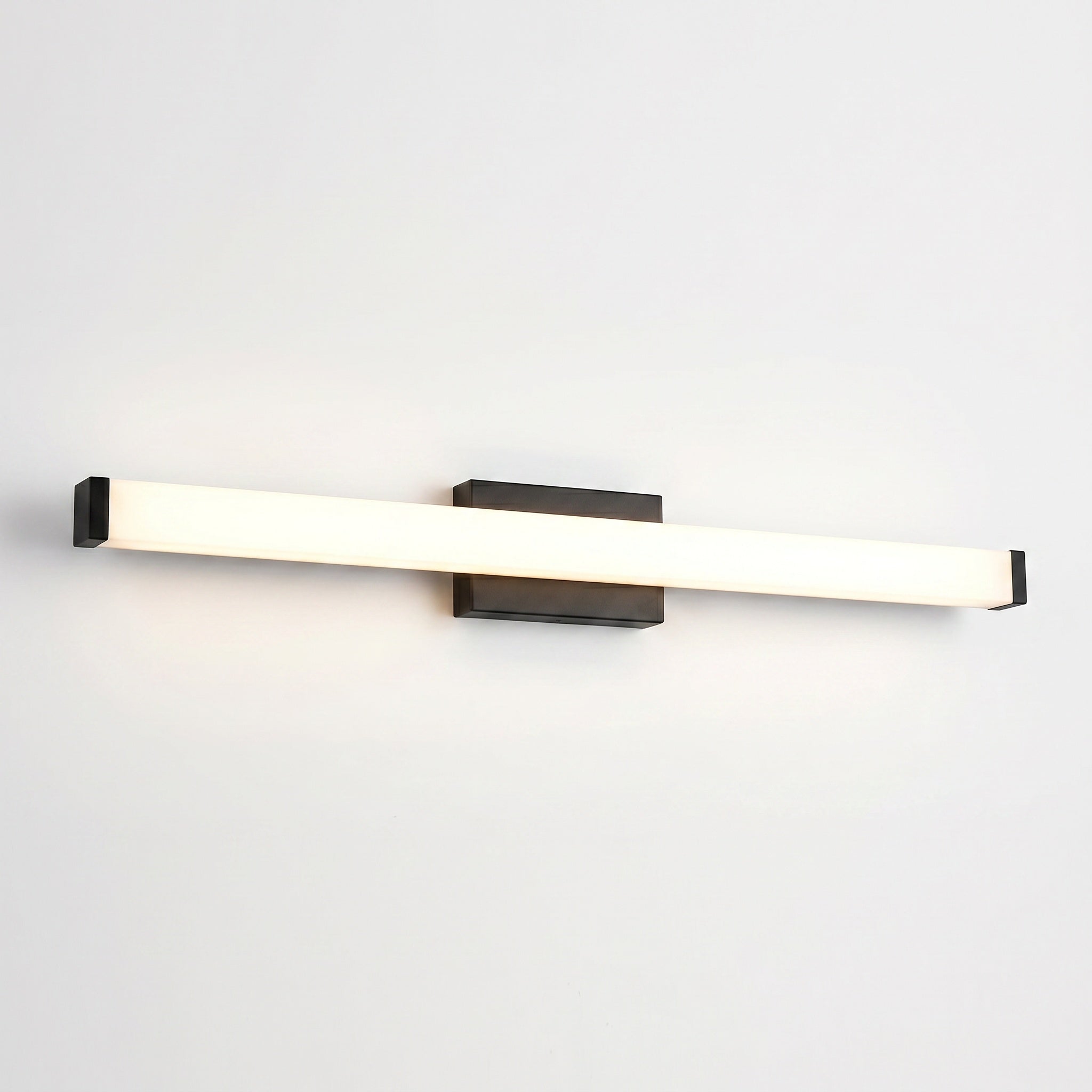 Sfeerco Modern LED Vanity Light Bar 41" Matte Black Over Mirror Bathroom Fixture – Lino