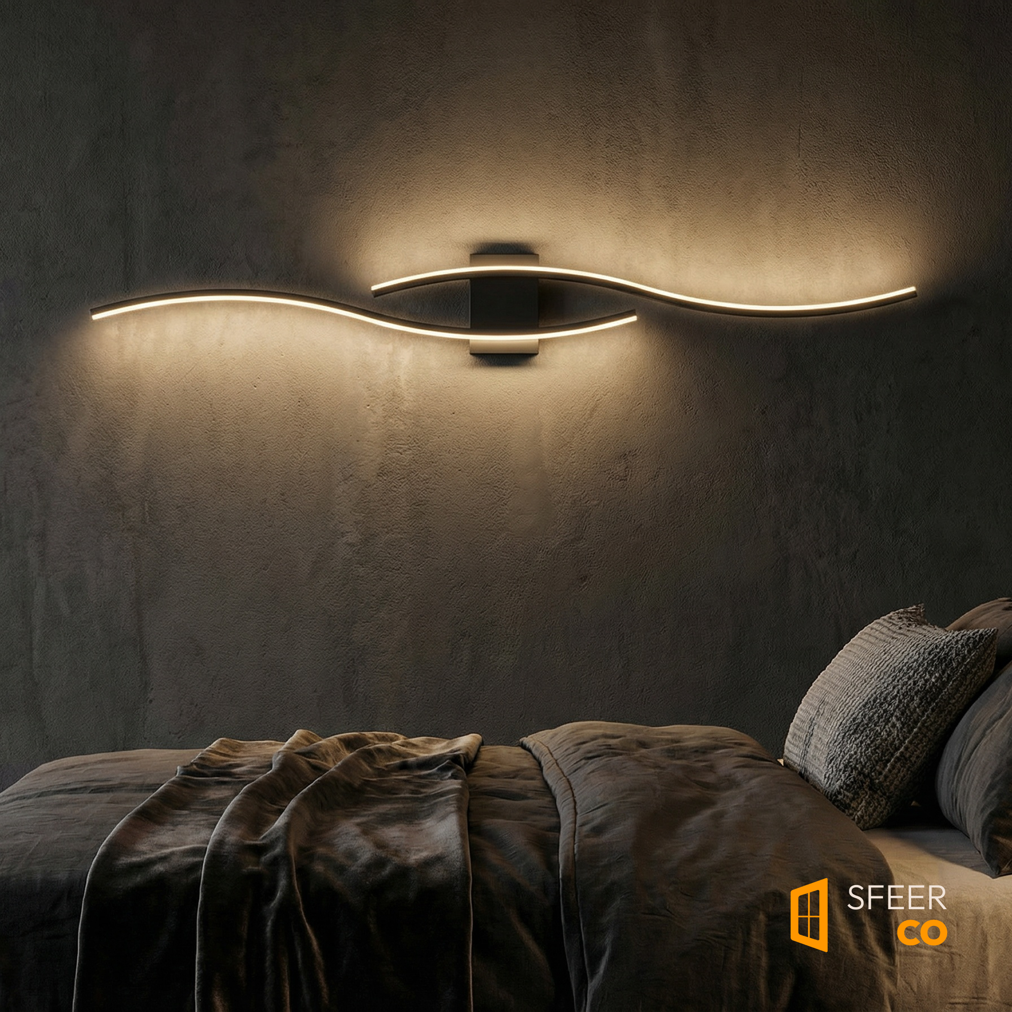 sfeerco mura wall lamp livingroom mood lighting