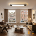 Sfeerco Retto rectangular flush mount ceiling light modern home